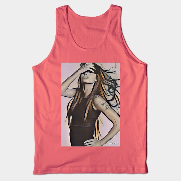 Angelina Jolie Tank Top by wonderwoman0317